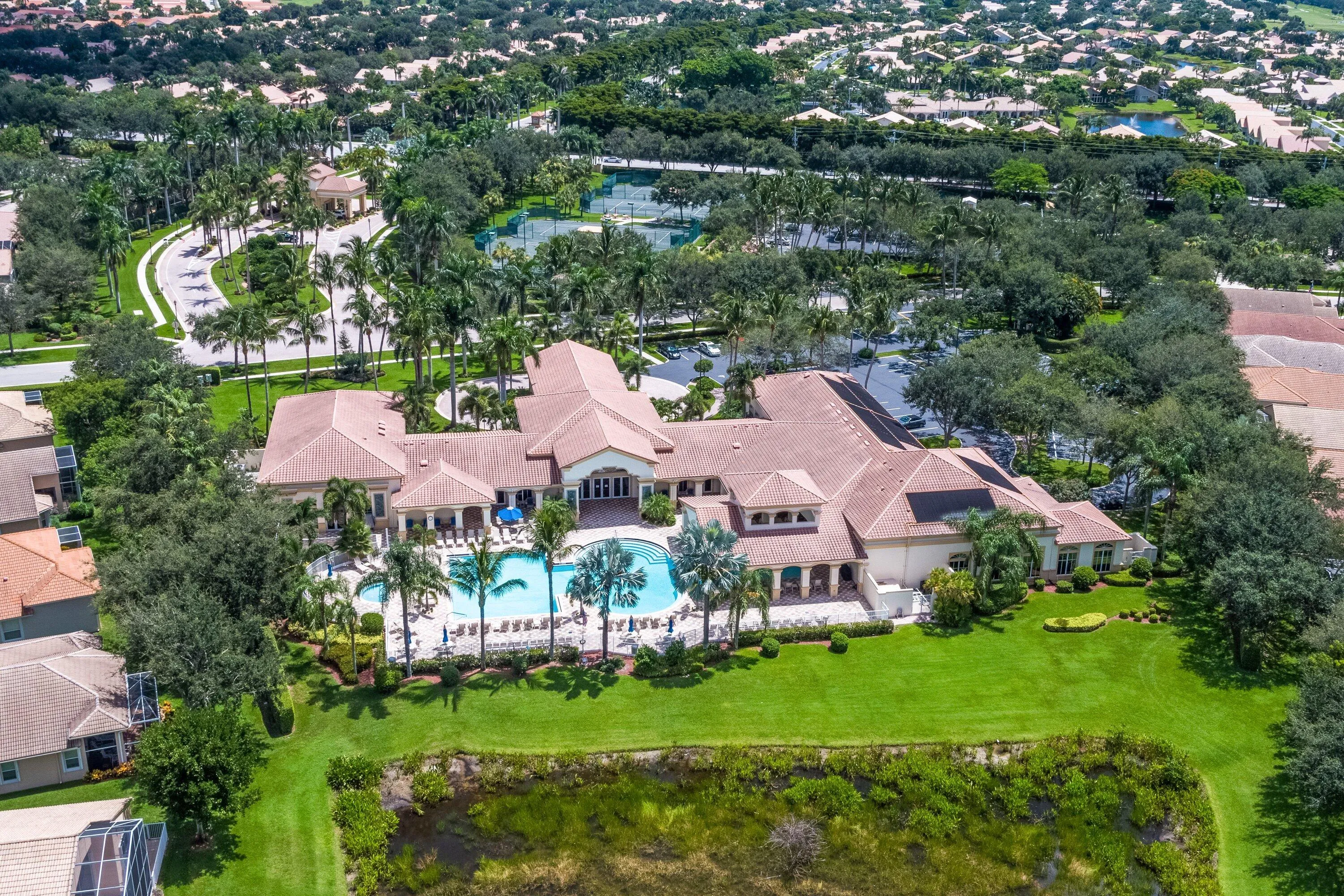 Clubhouse Aerial