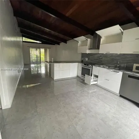 Kitchen and living area