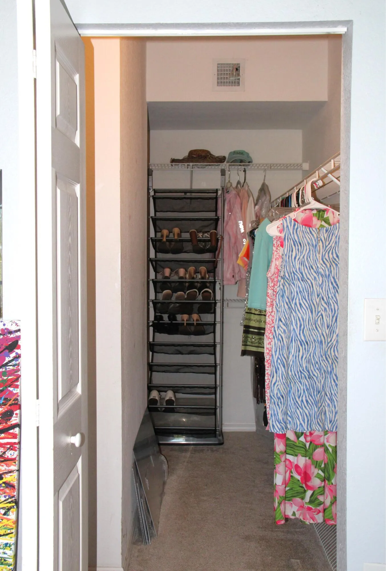 Master walk-in closet