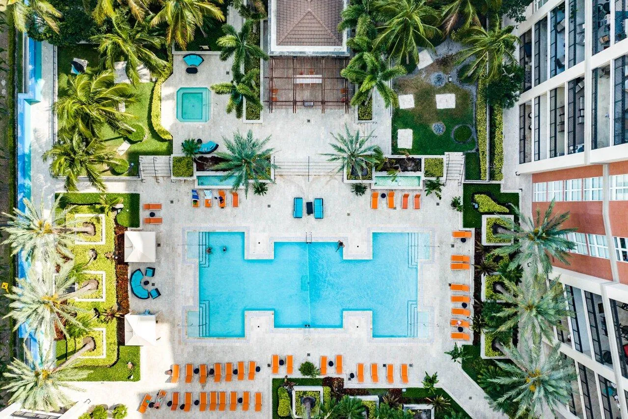 Resort-Style Pool Deck