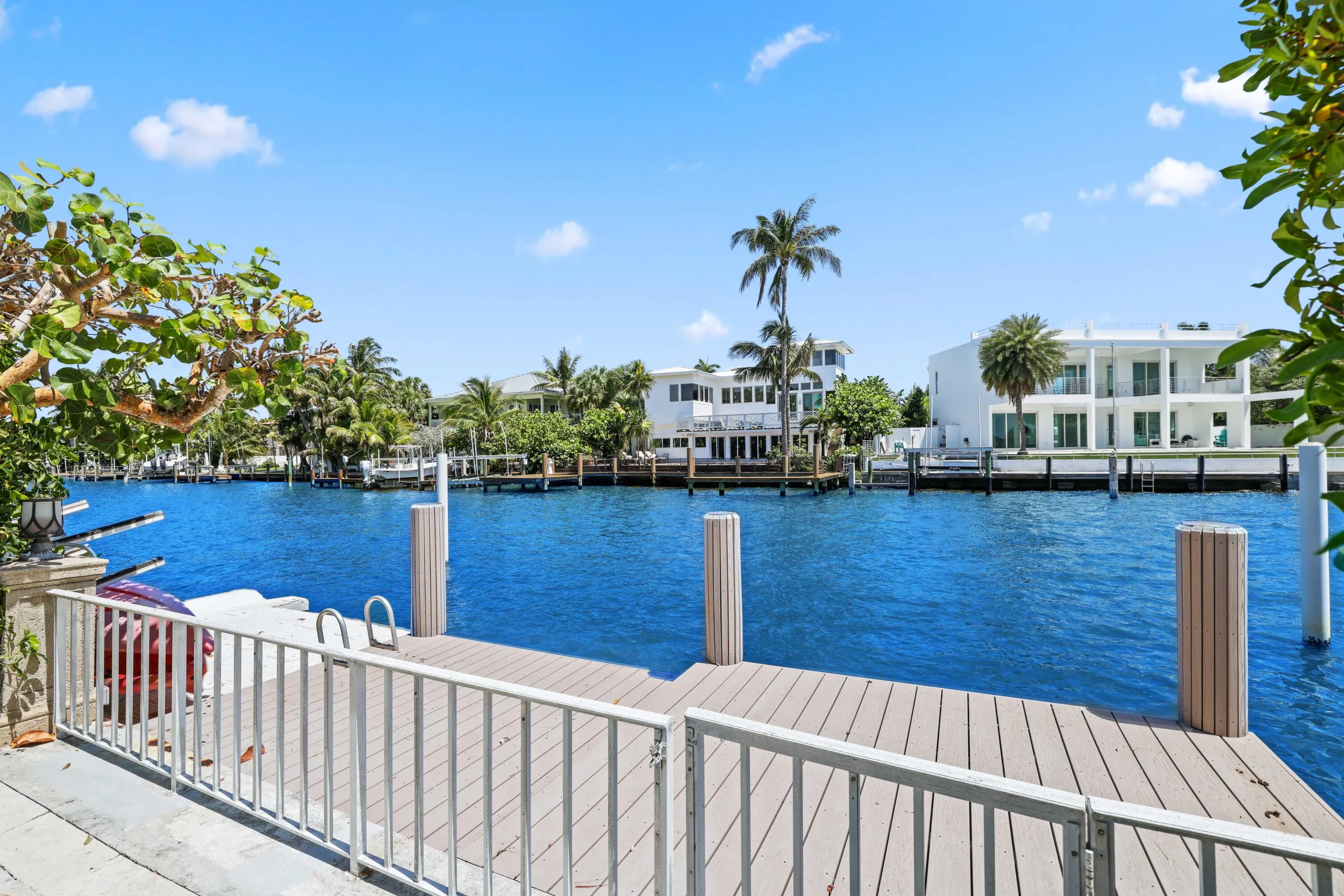 with Floating Dock
