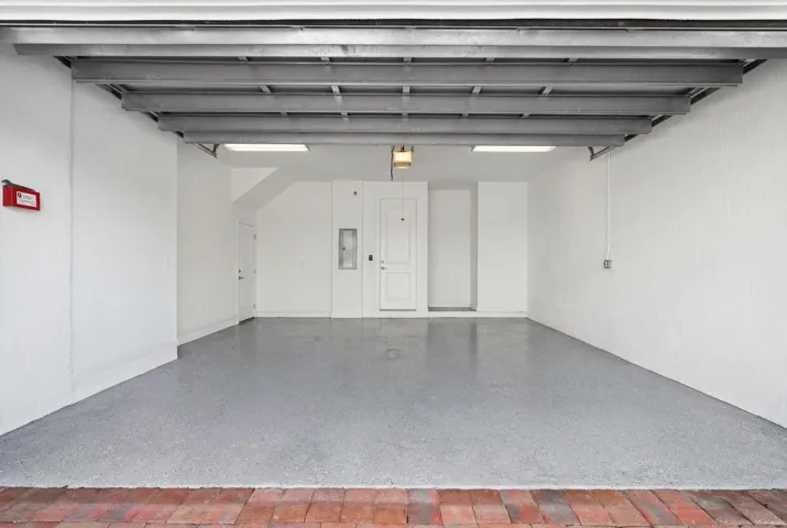 2 car garage. Additional storage to the upper left.