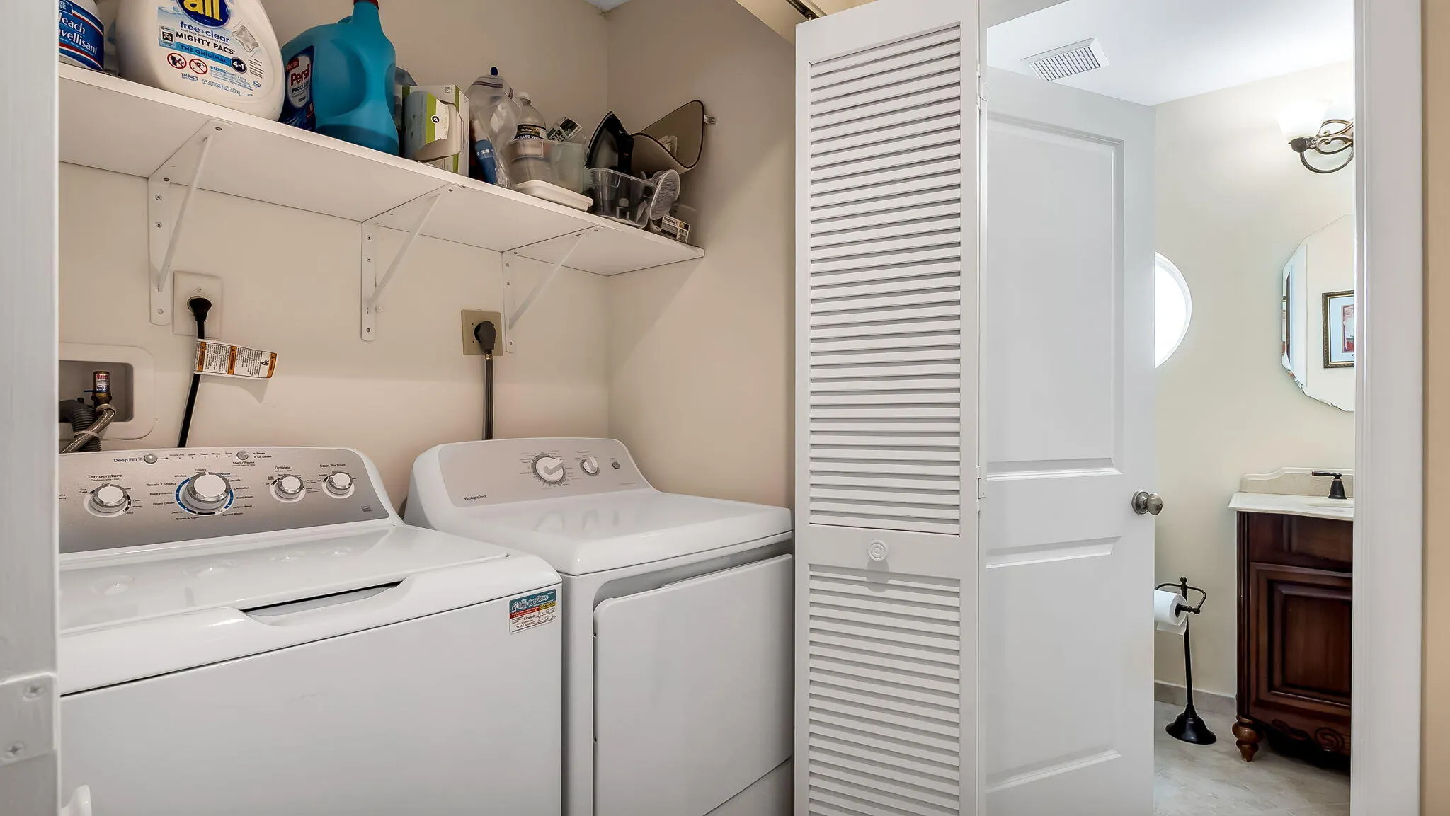 Inside Laundry Area
