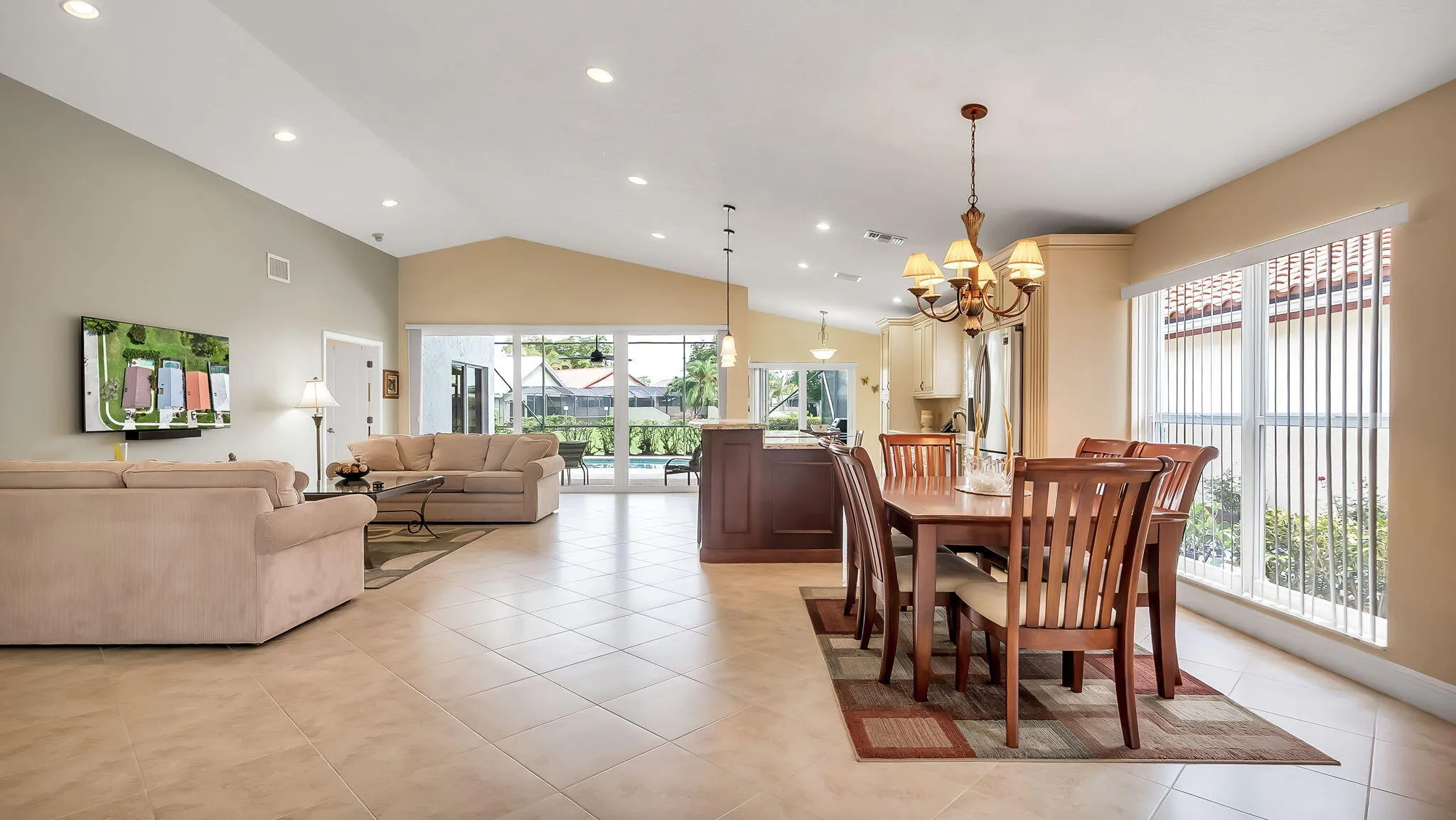 Open Concept Living Area
