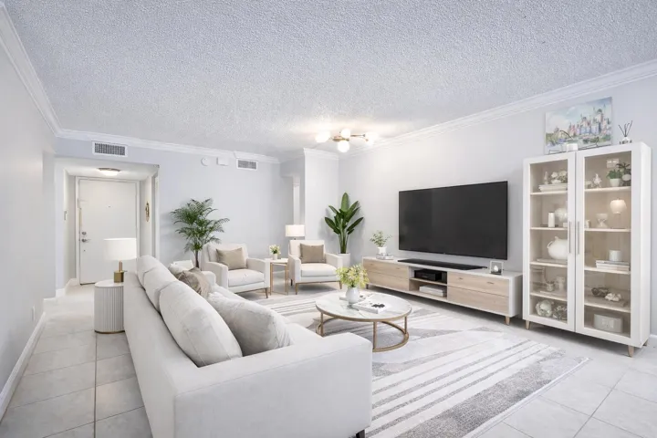 Living room - Virtually staged