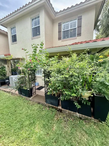 Extended Private Backyard Patio Area