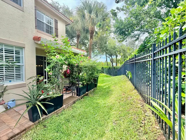 Extended Private Backyard Patio Area