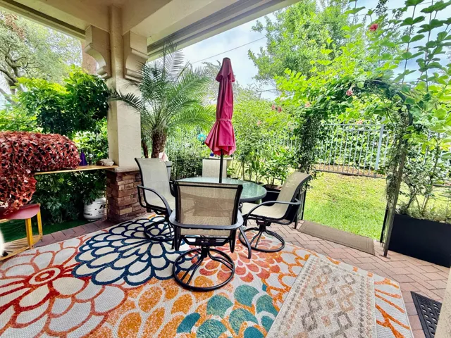 Extended Private Patio Area