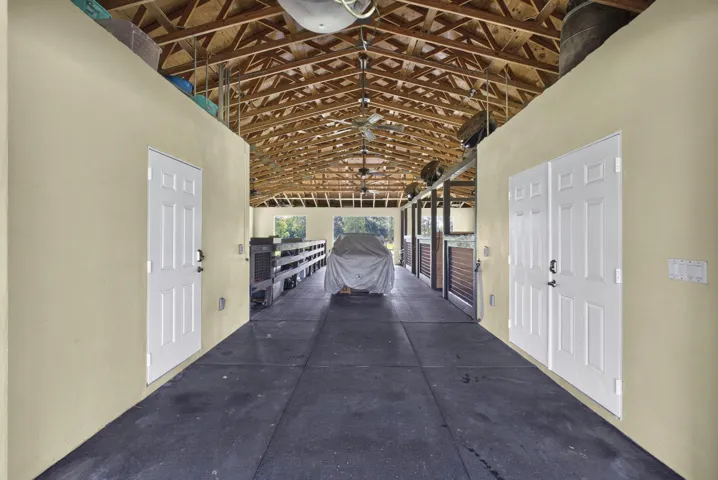 Tack and Feed Rooms