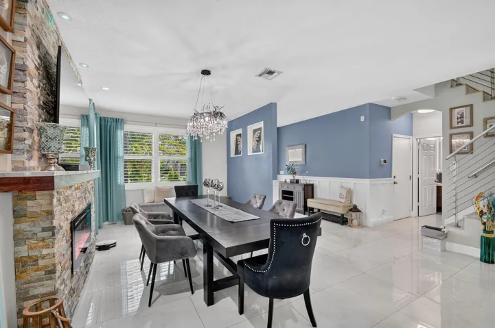 living dining area
