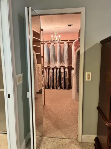 Master closet