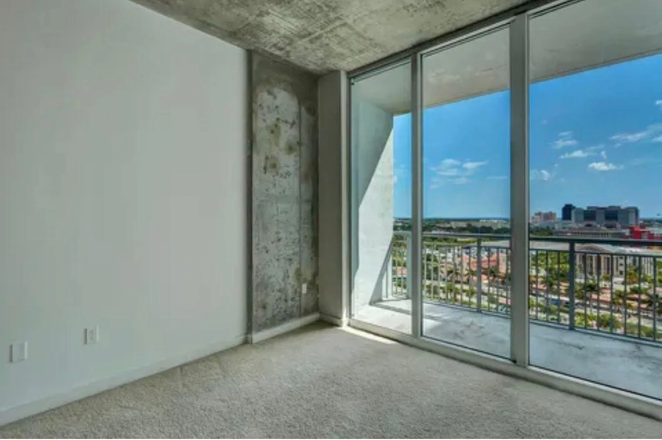 view from living room