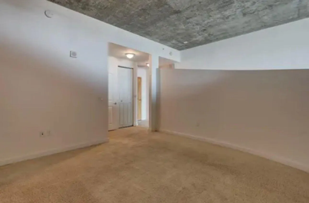 bedroom without furniture