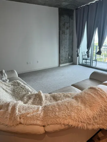 Sofa in living room can stay if you want