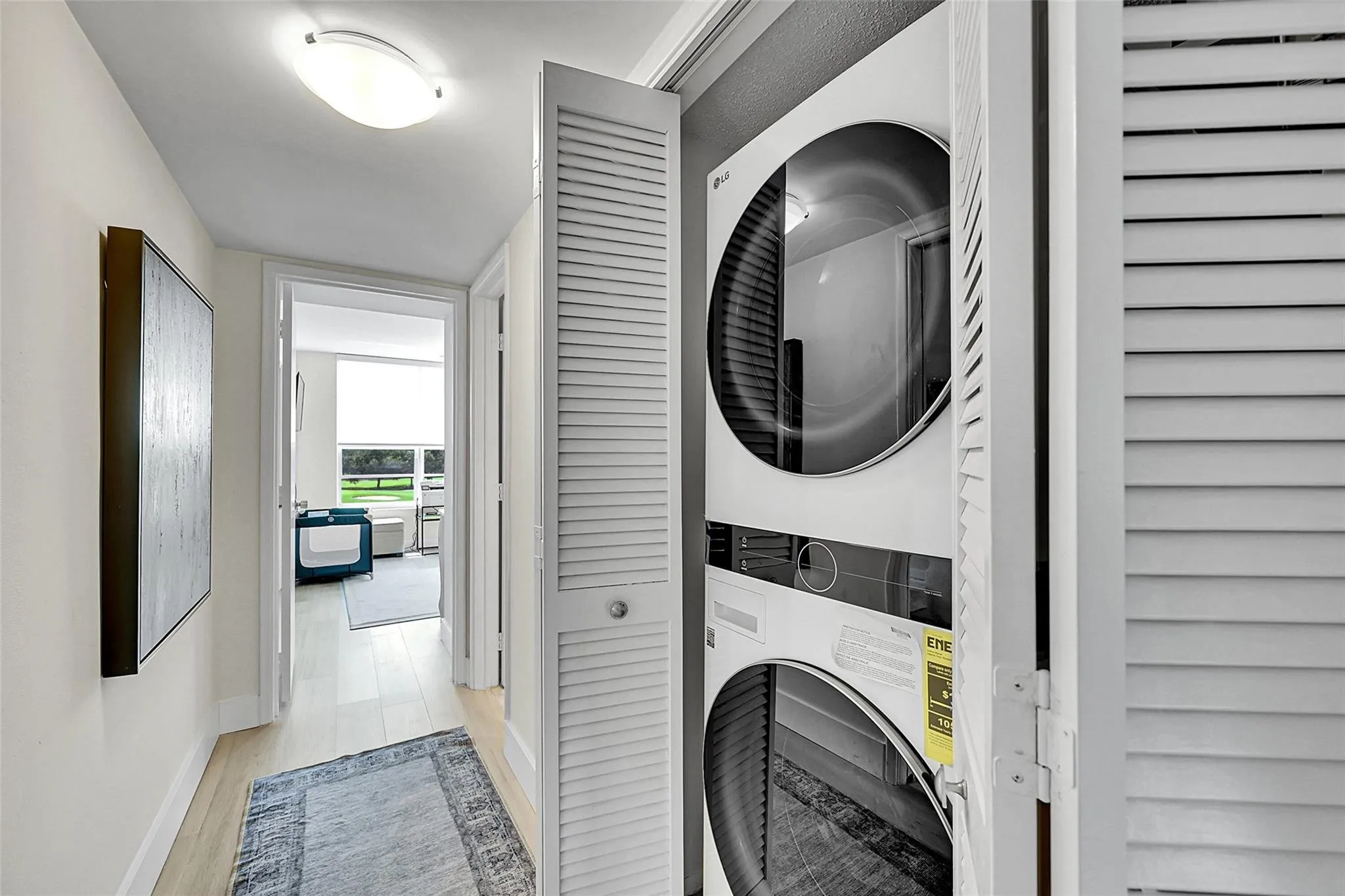 In Unit Stack LG Laundry