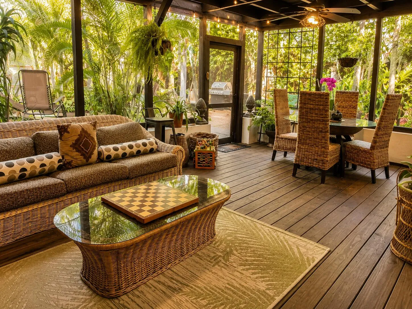 Screened in Patio
