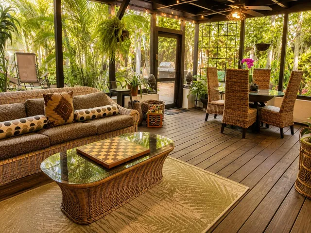 Screened in Patio