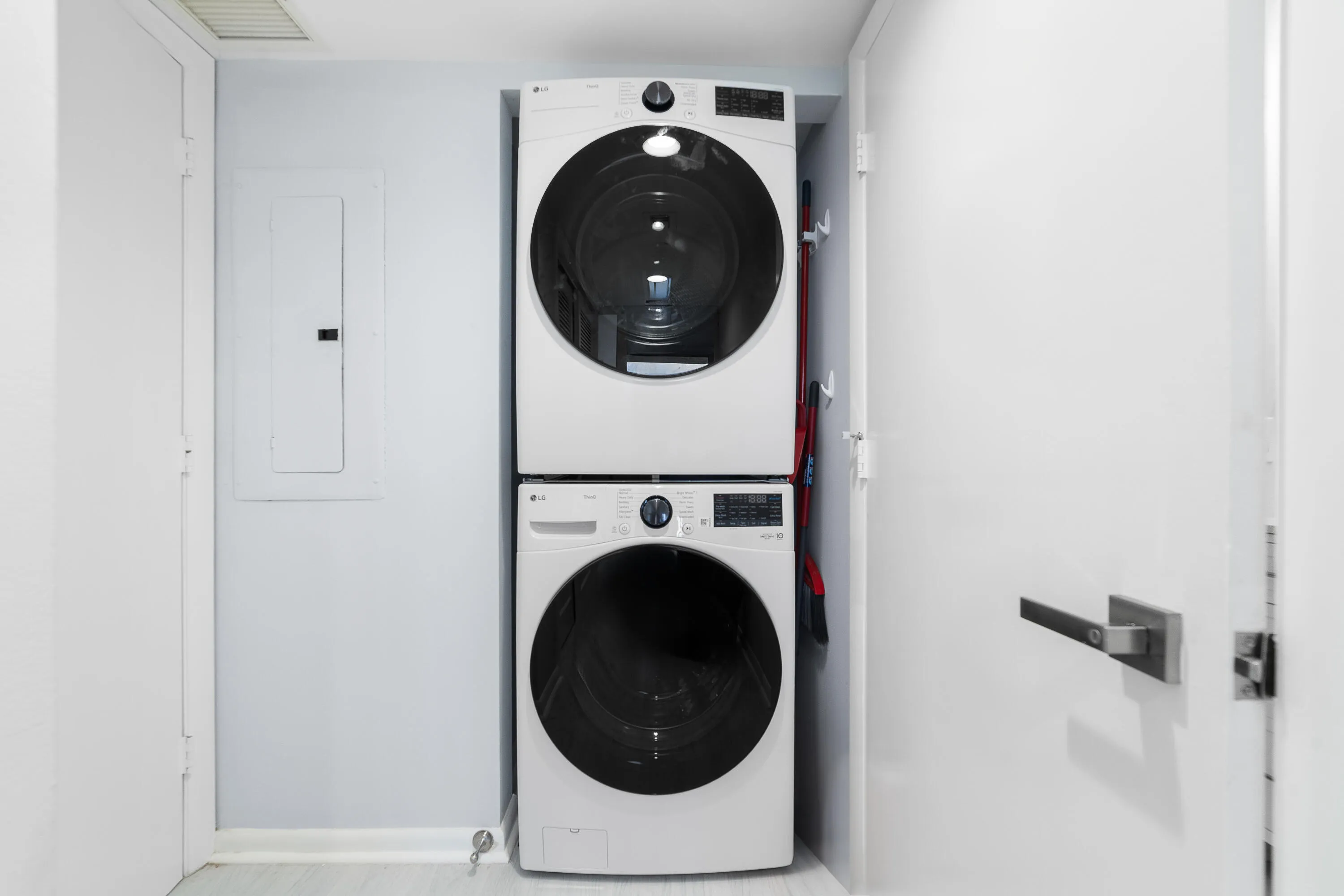 Laundry closet