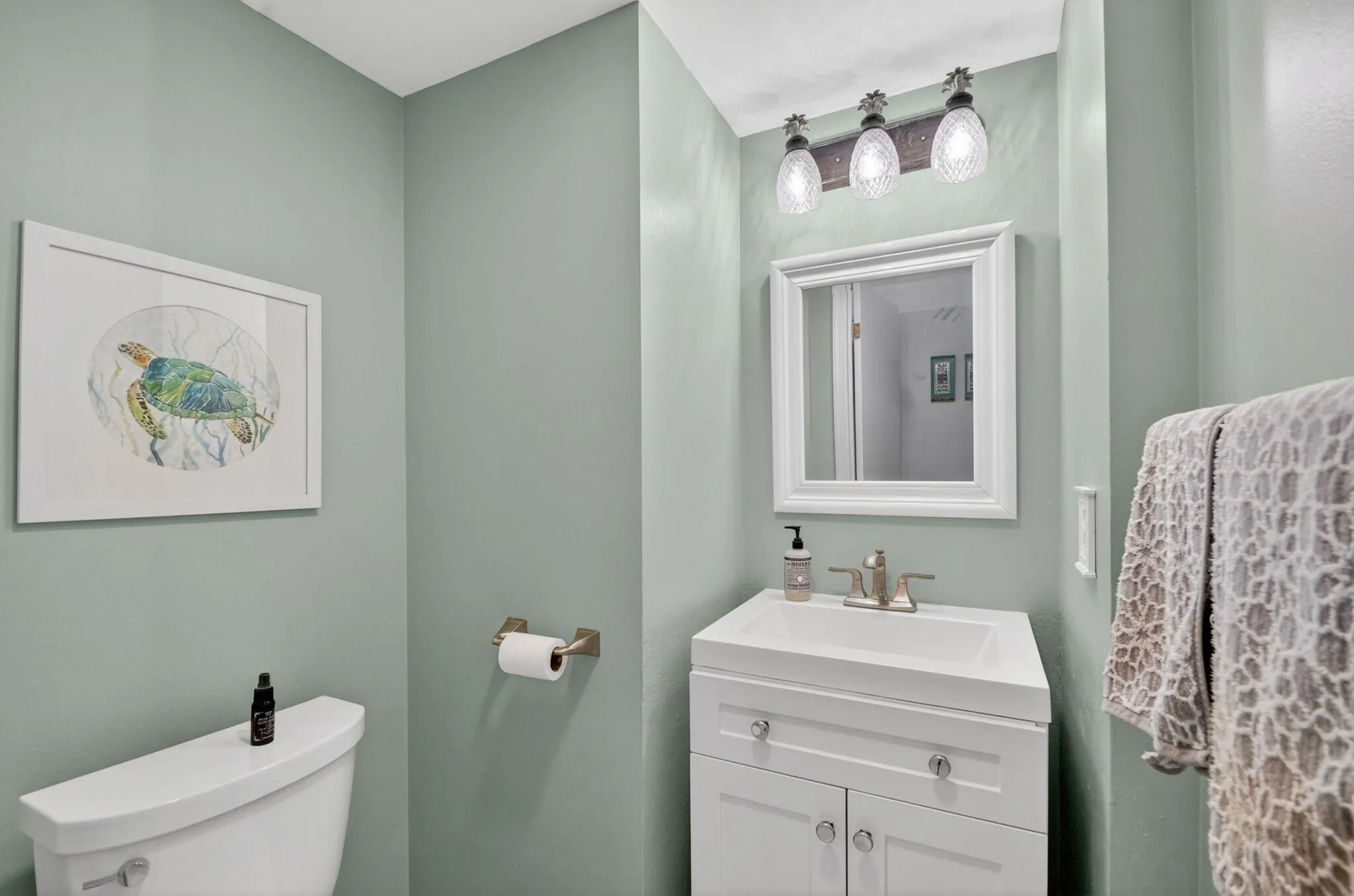 guest half bath