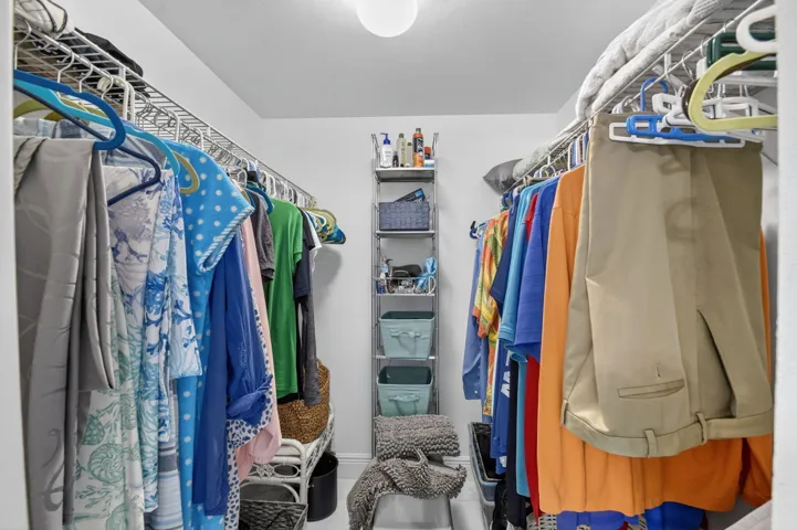 primary walk in closet