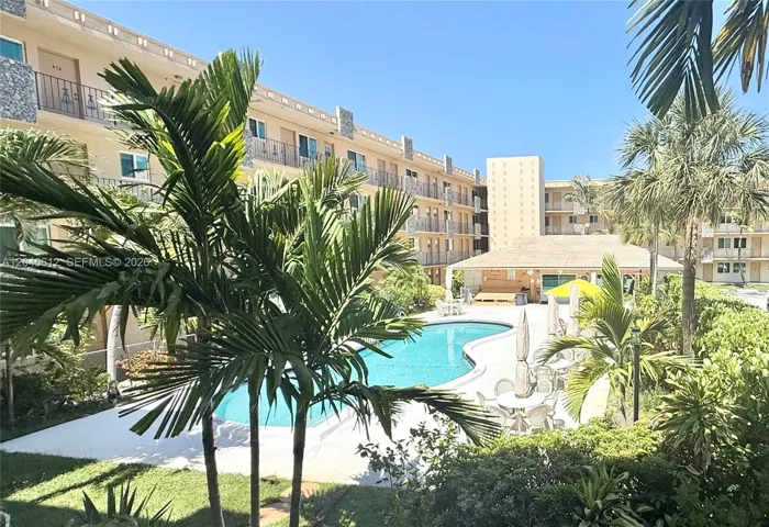 View from entrance to unit