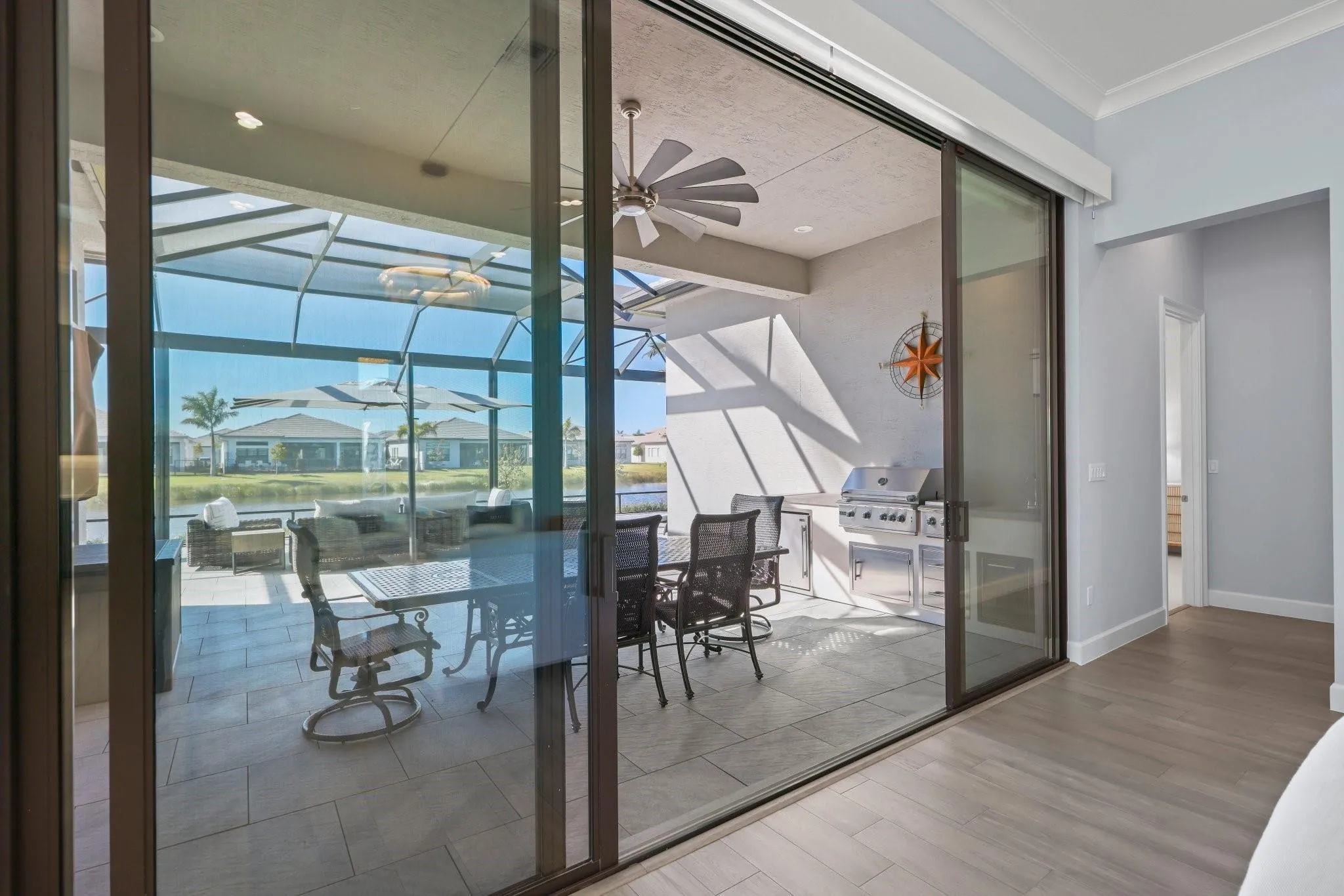 Impact glass sliding doors + windows