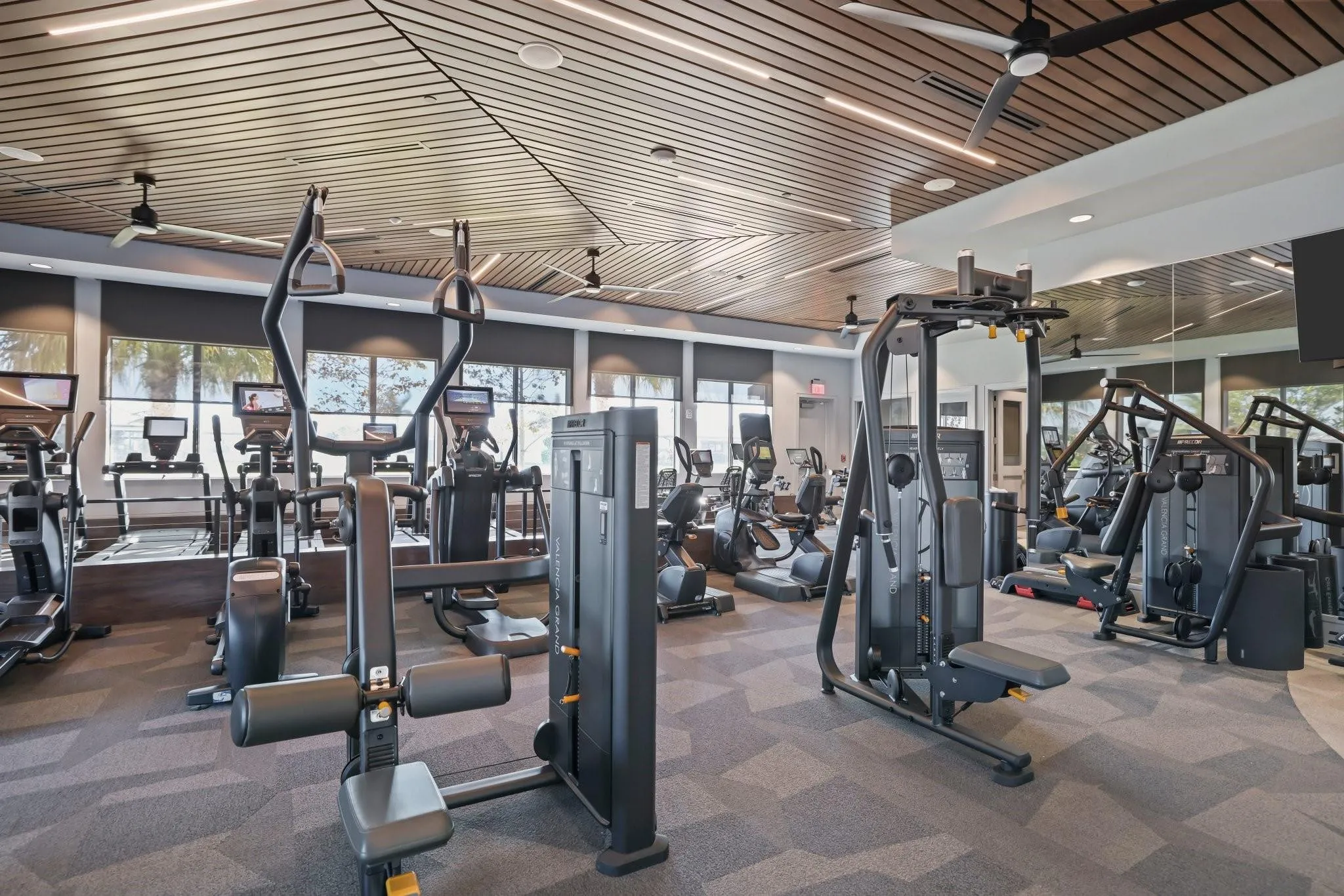 Fitness Center with Peloton bikes