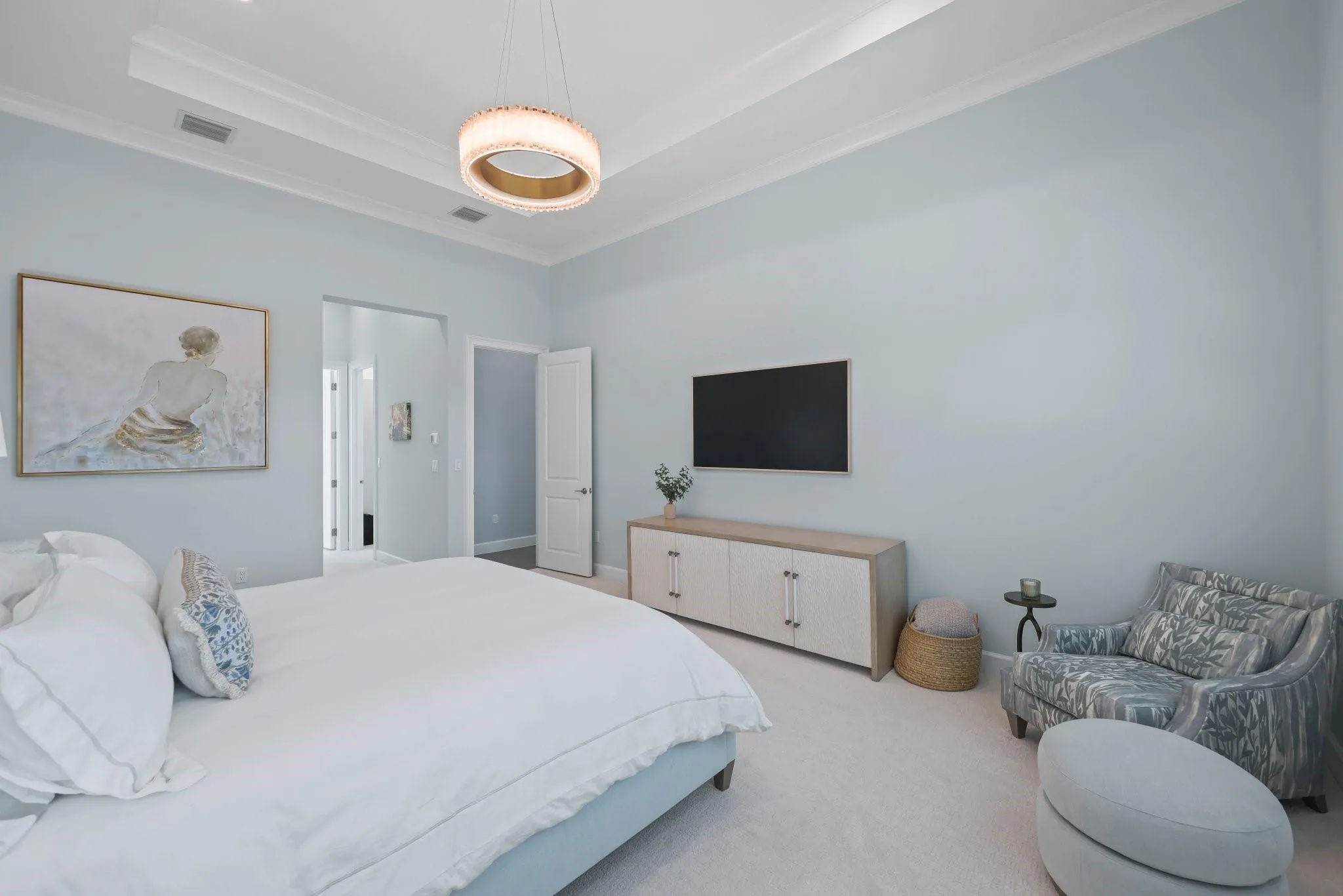 Primary Suite with two walk-in closets