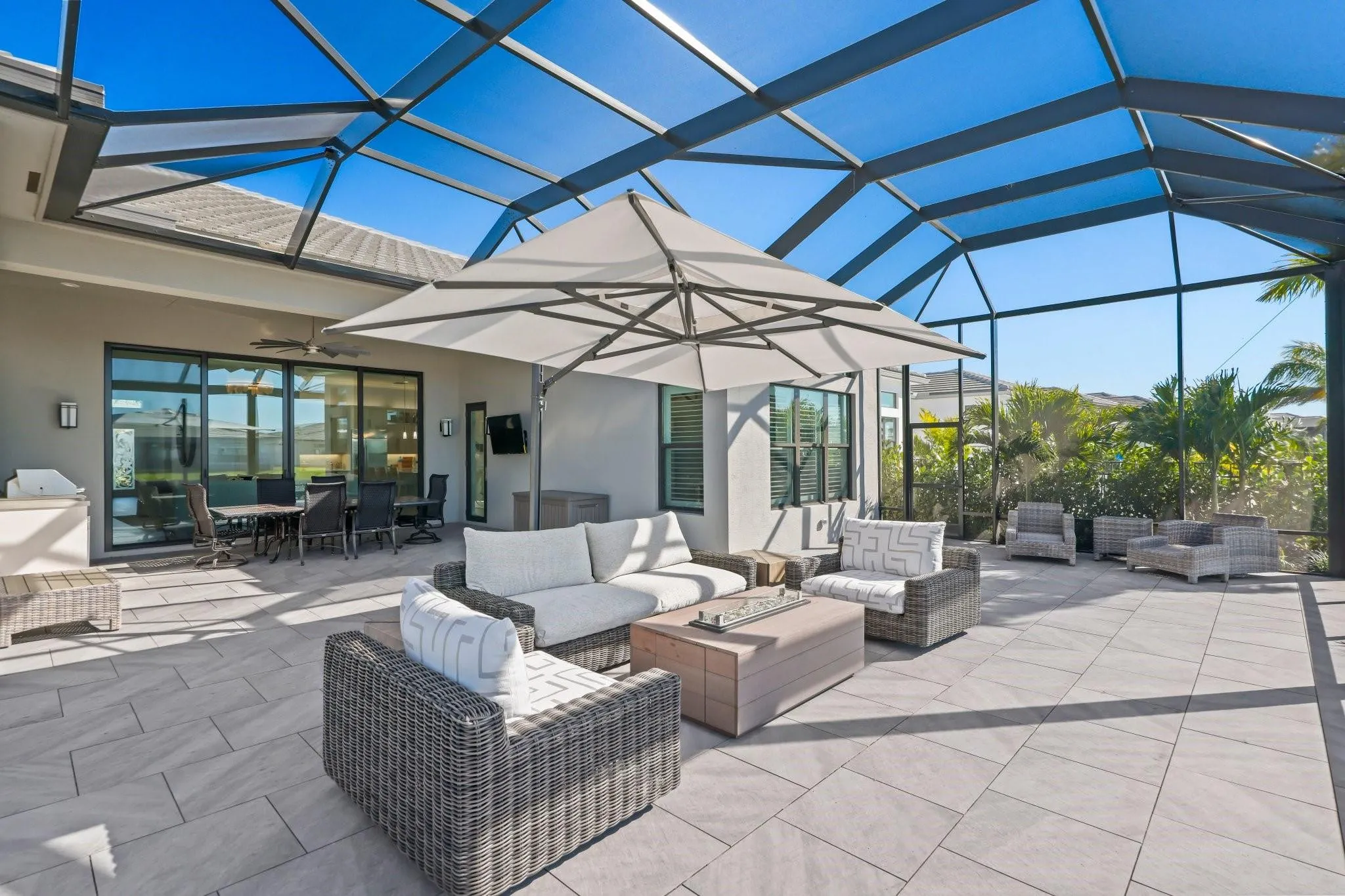 Grand entertaining space