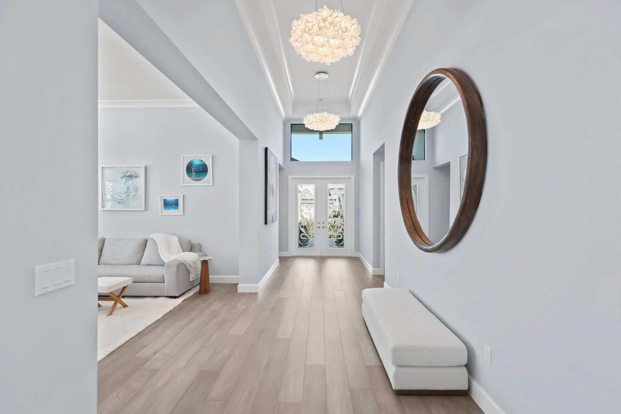 Gorgeous designer lighting