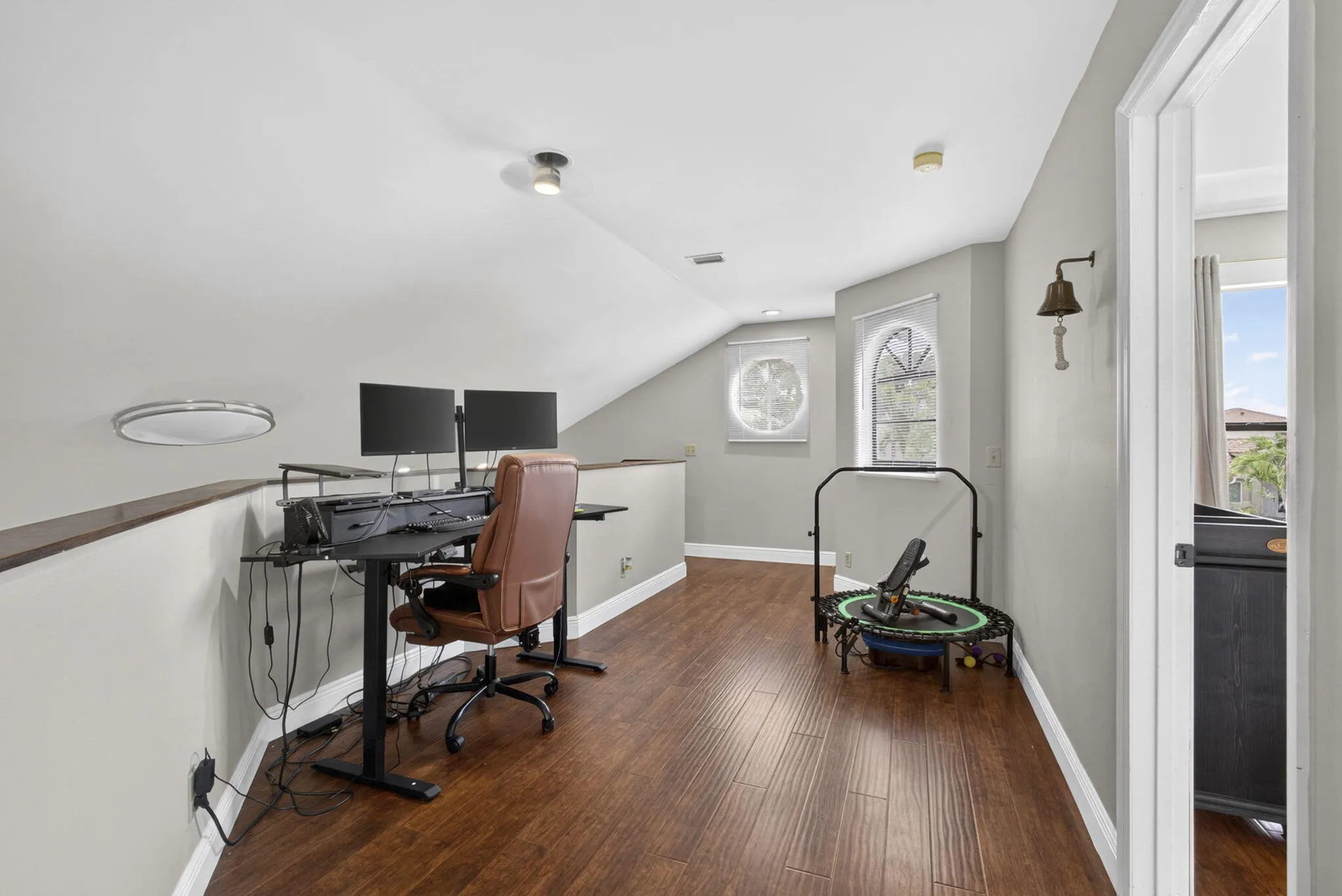 Loft area for office or playroom