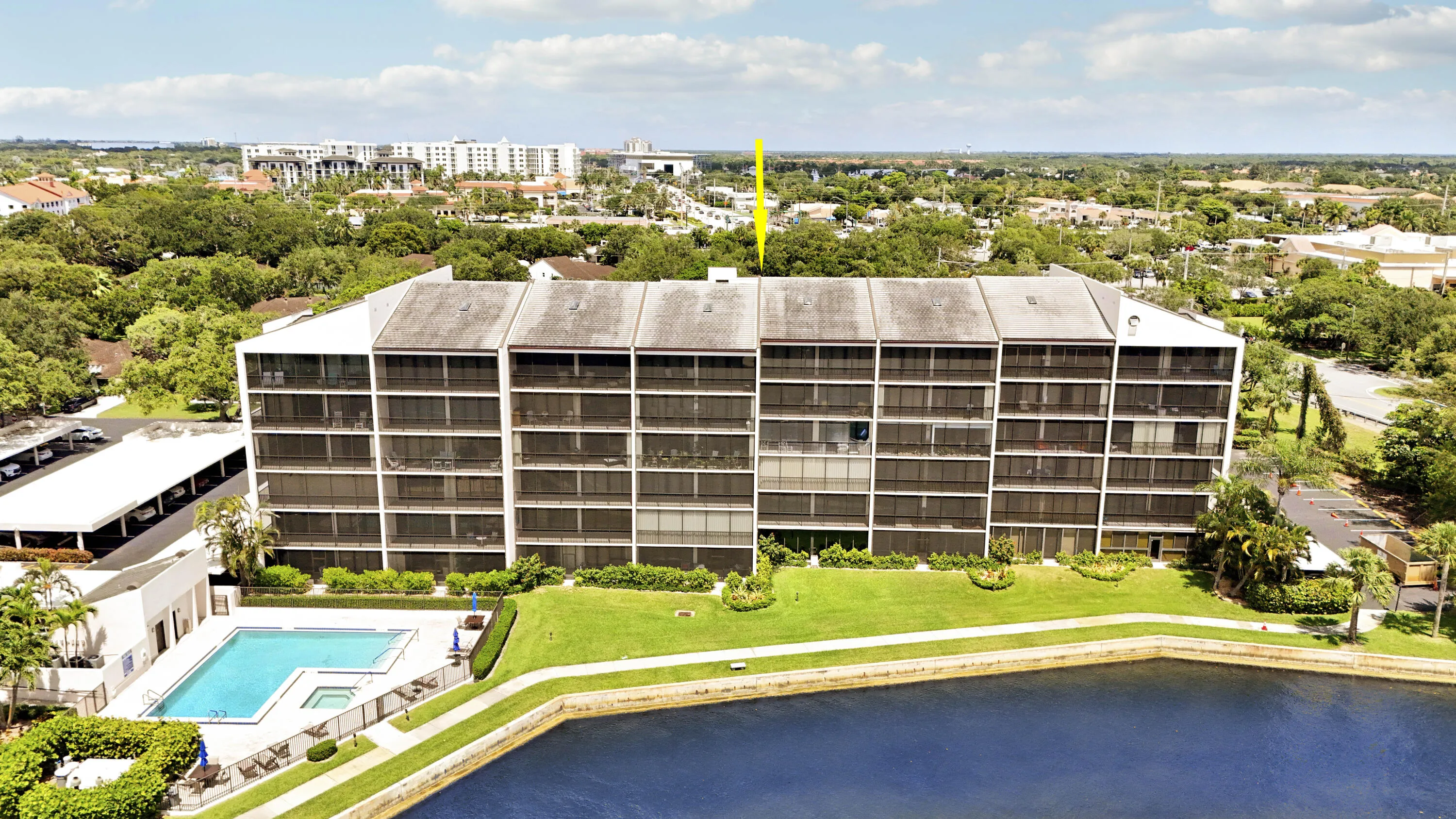 Aerial View To West