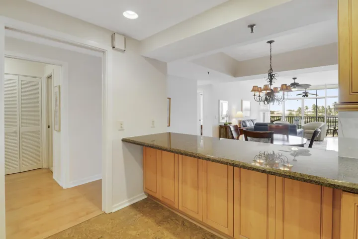 Pass-through to Dining Area