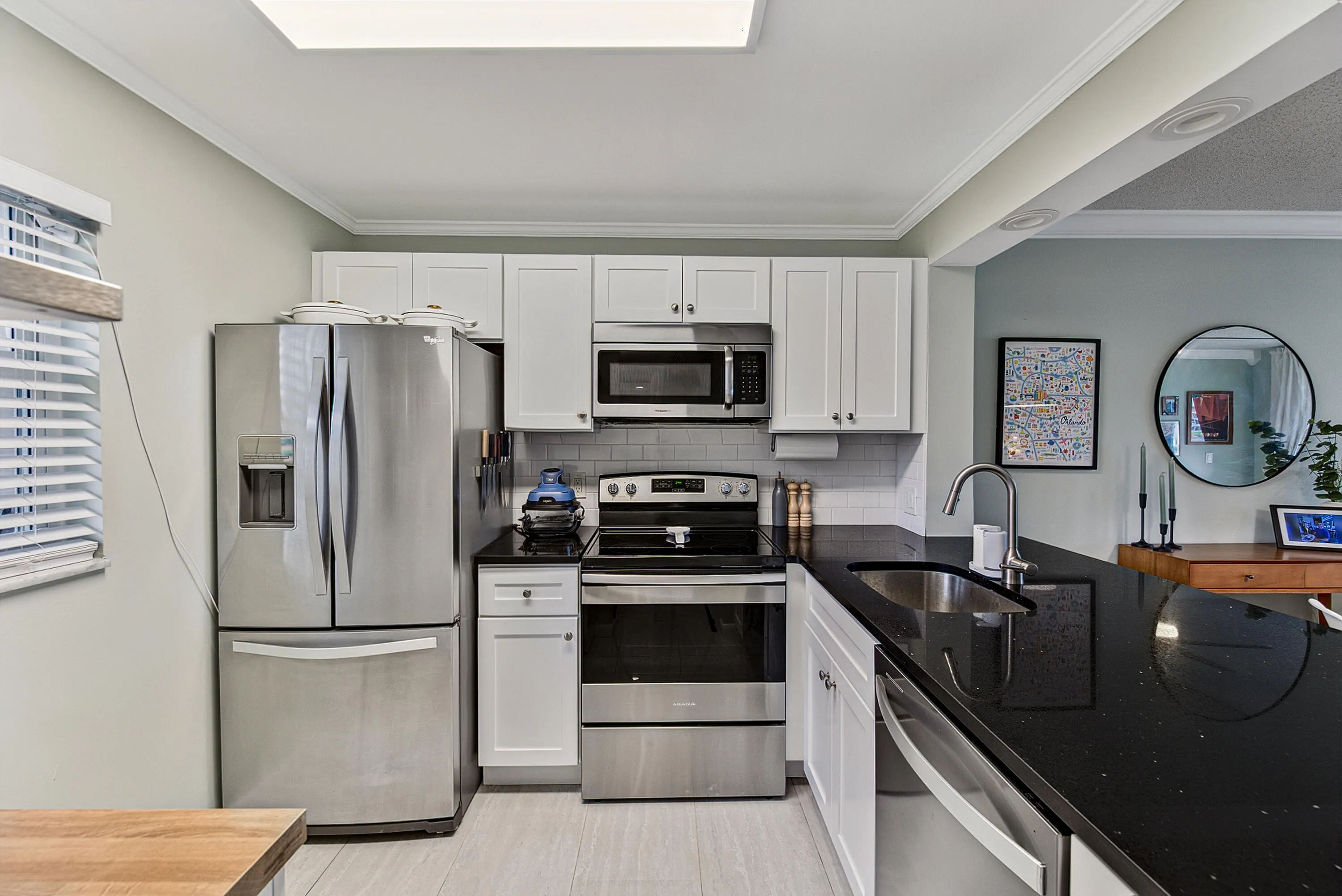 Stainless appliances