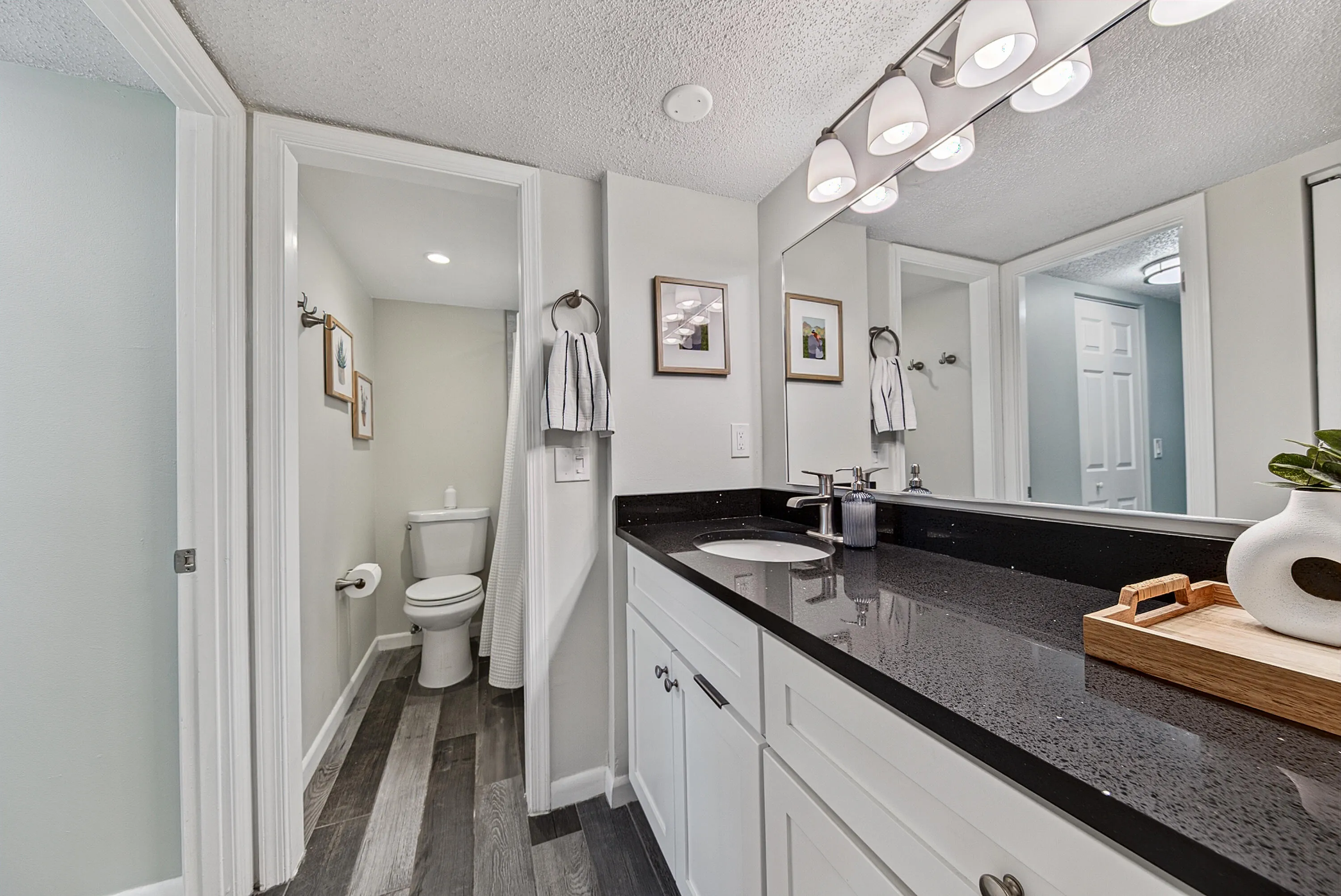 renovated bathroom