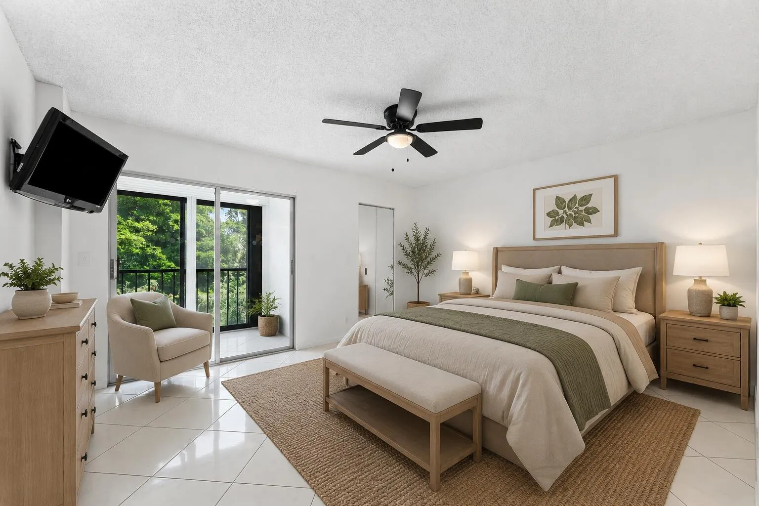 Master Bedroom (Virtually Staged)