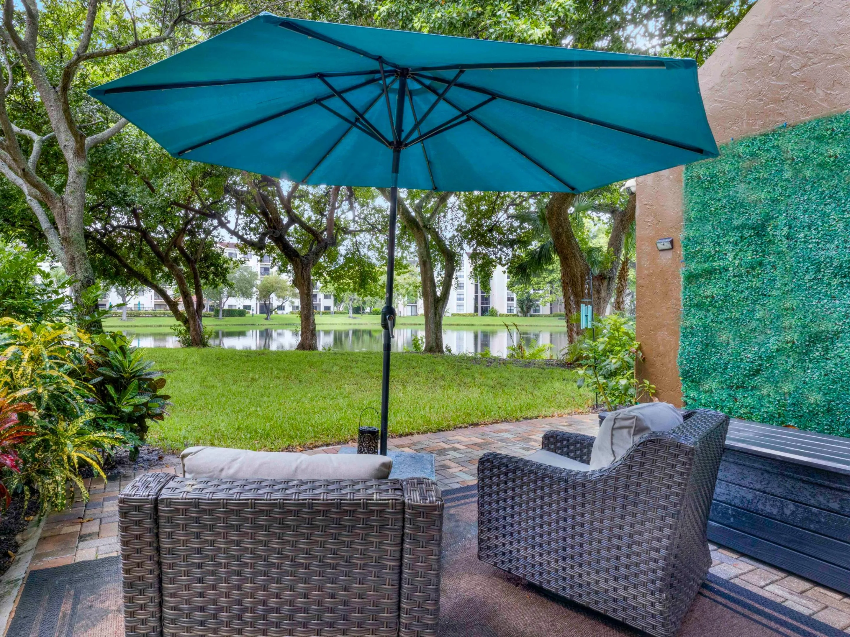 Open Patio to Waterfront