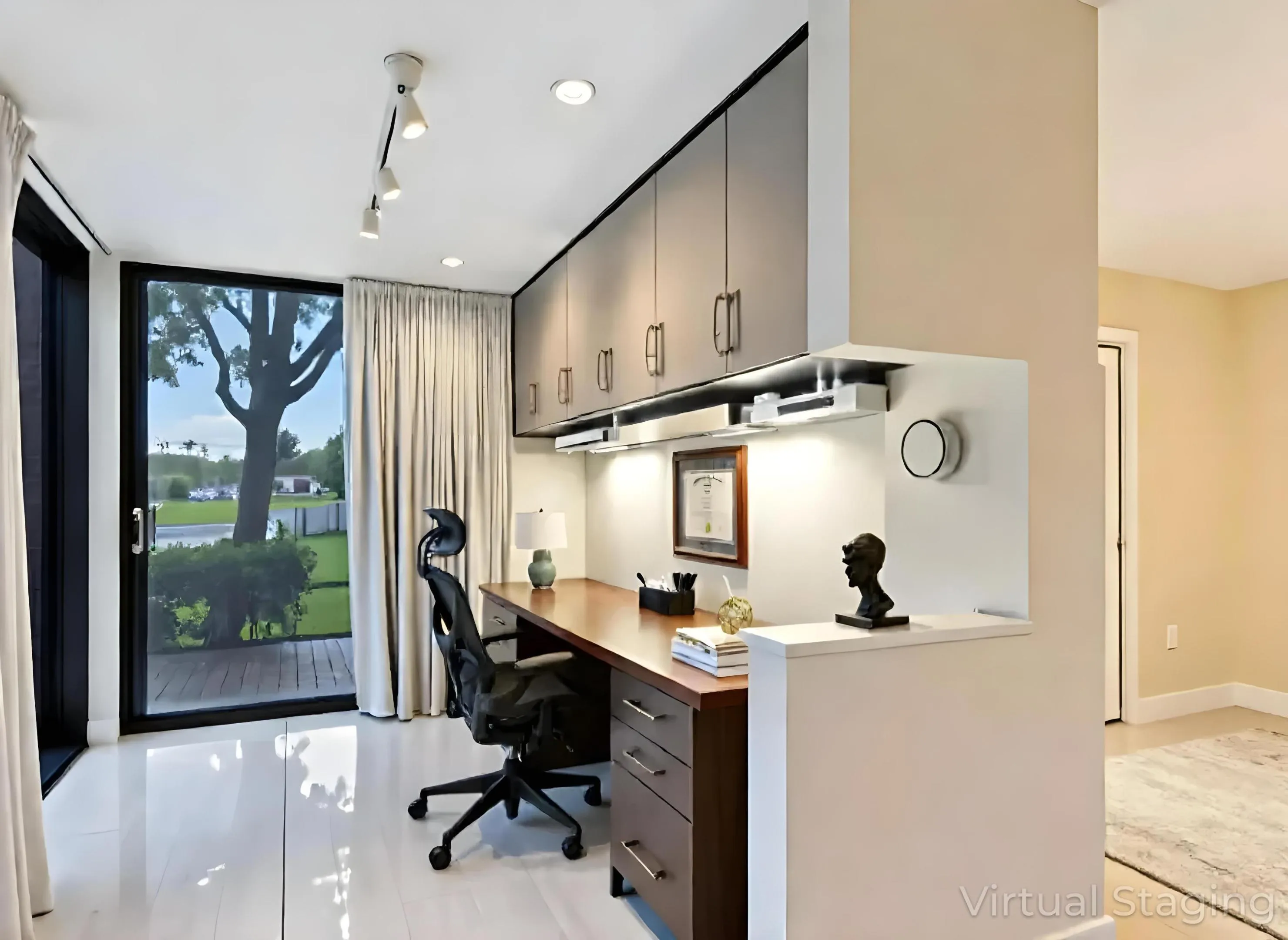 Home Office Staged