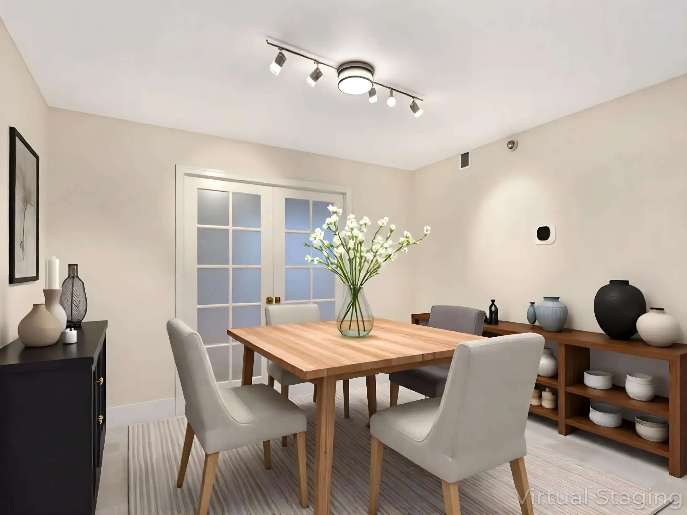 Dining Area Staged