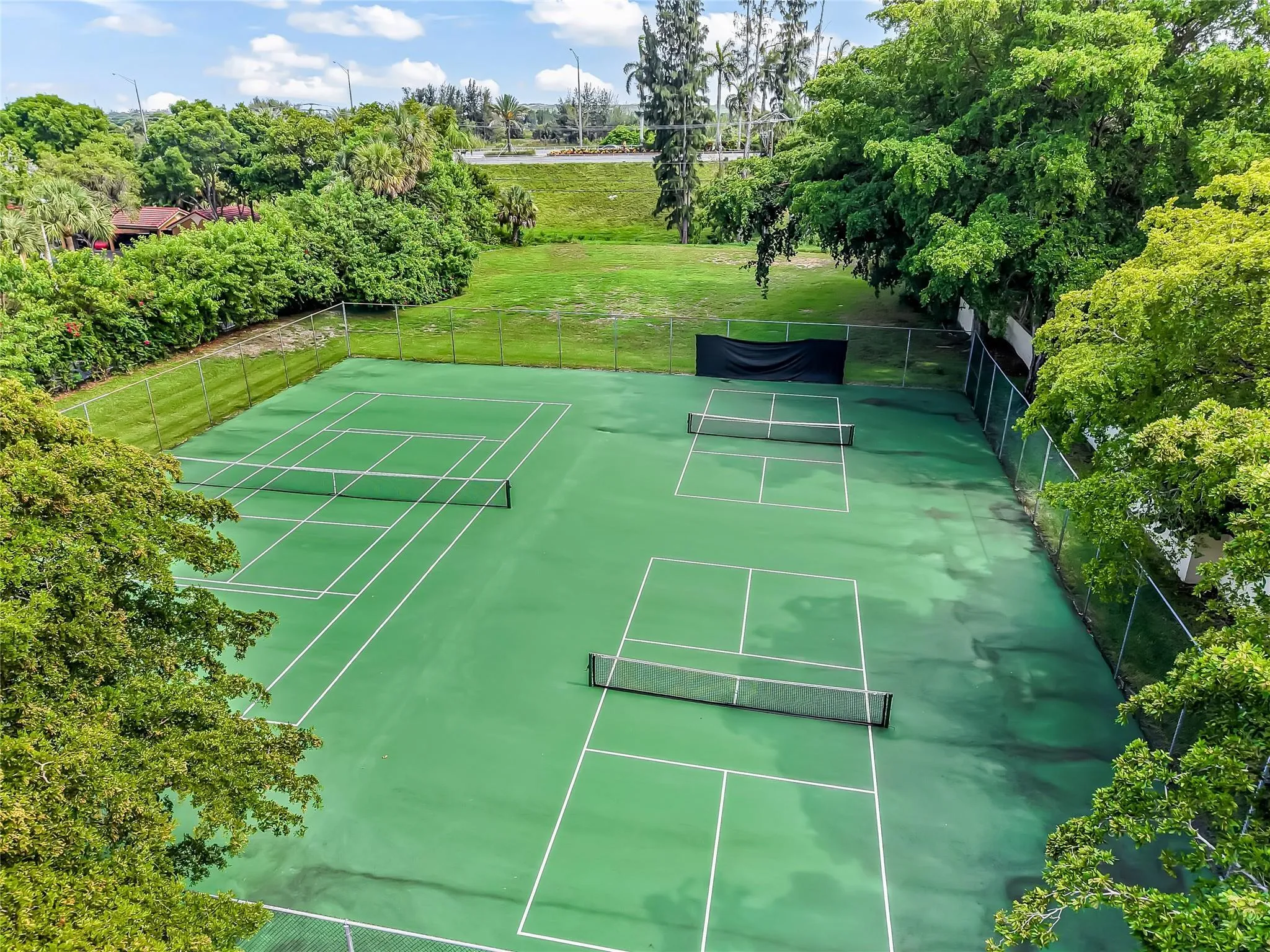 17b RG Tennis Courts Aerial View