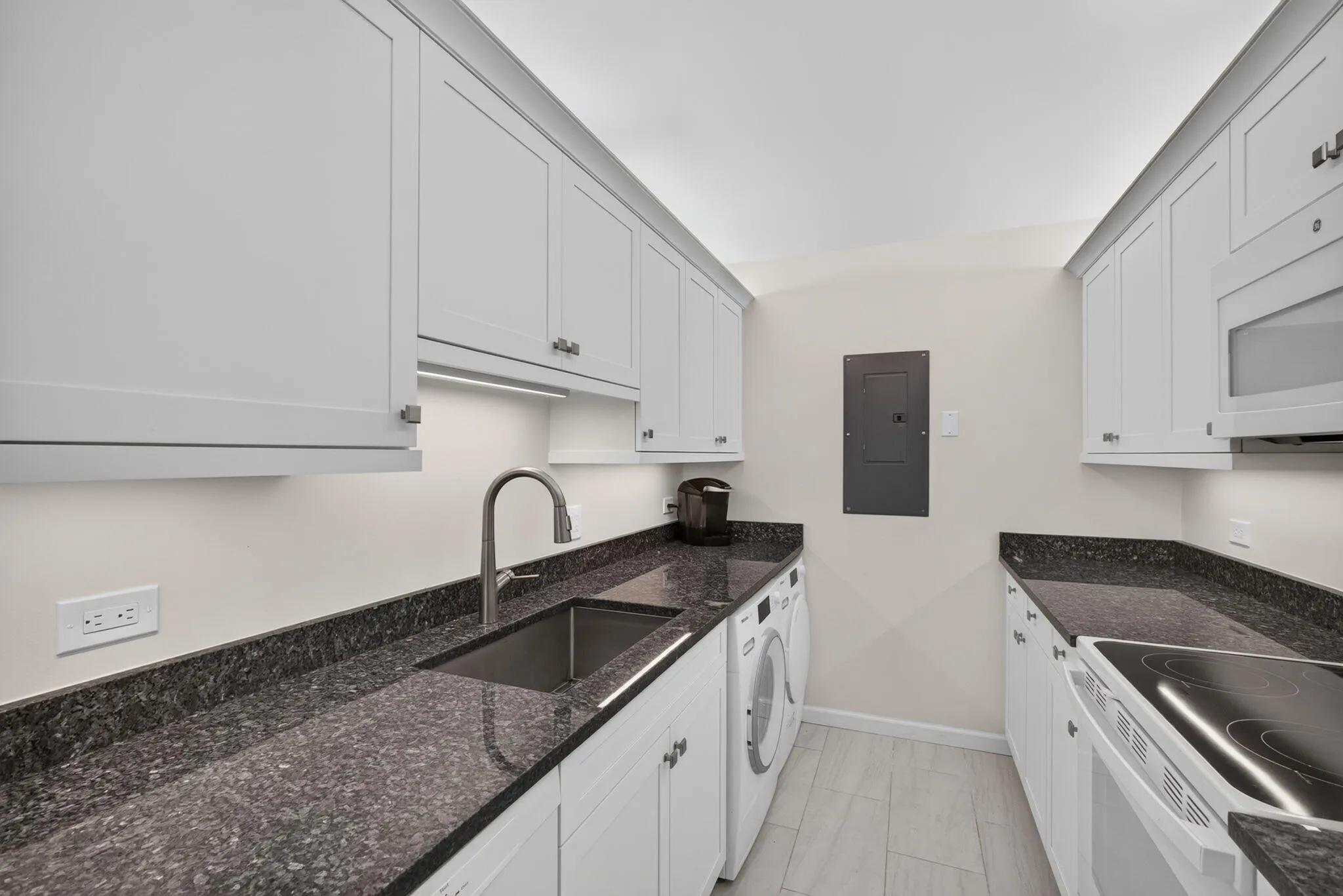 Includes Miele washer & dryer