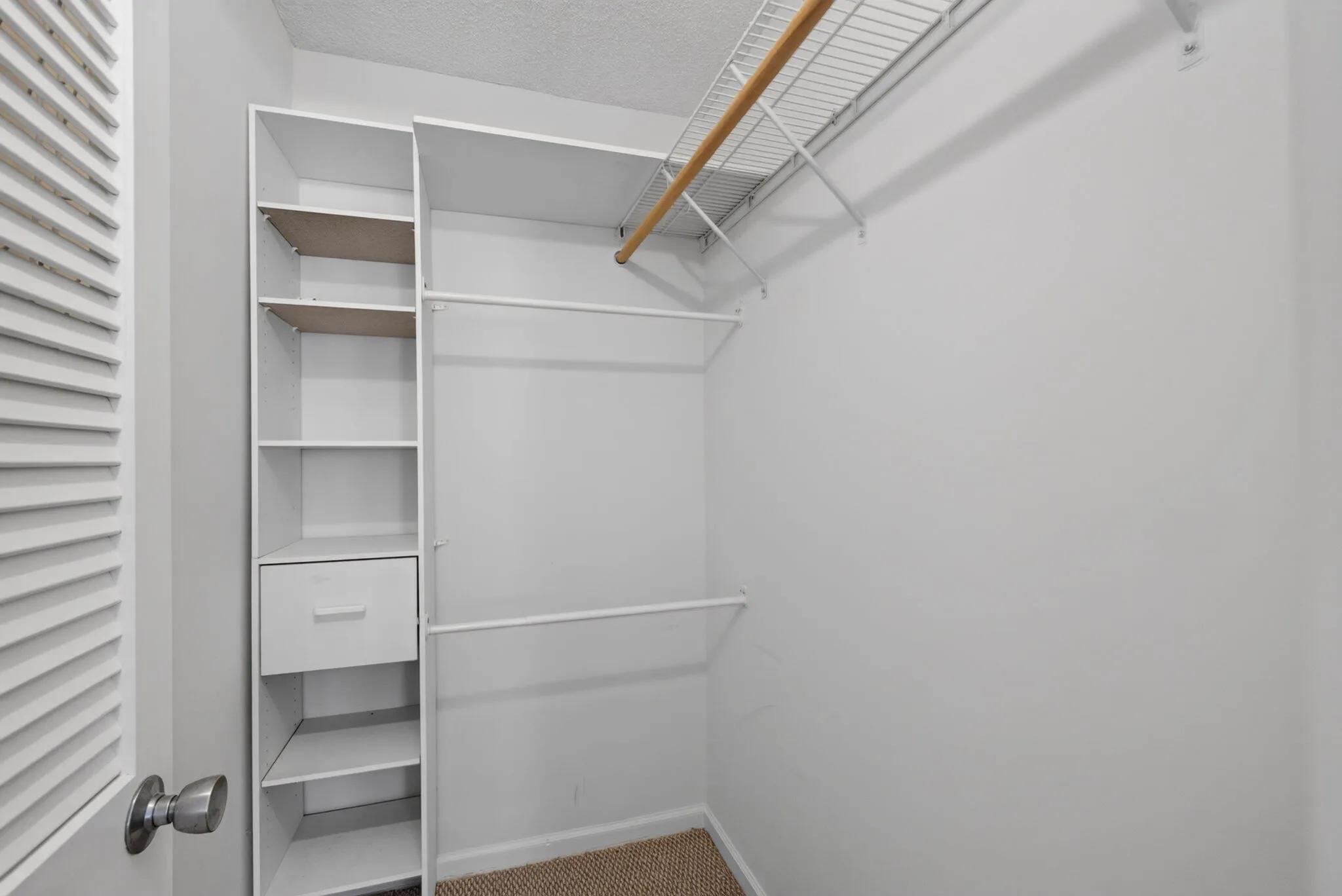 Primary closet