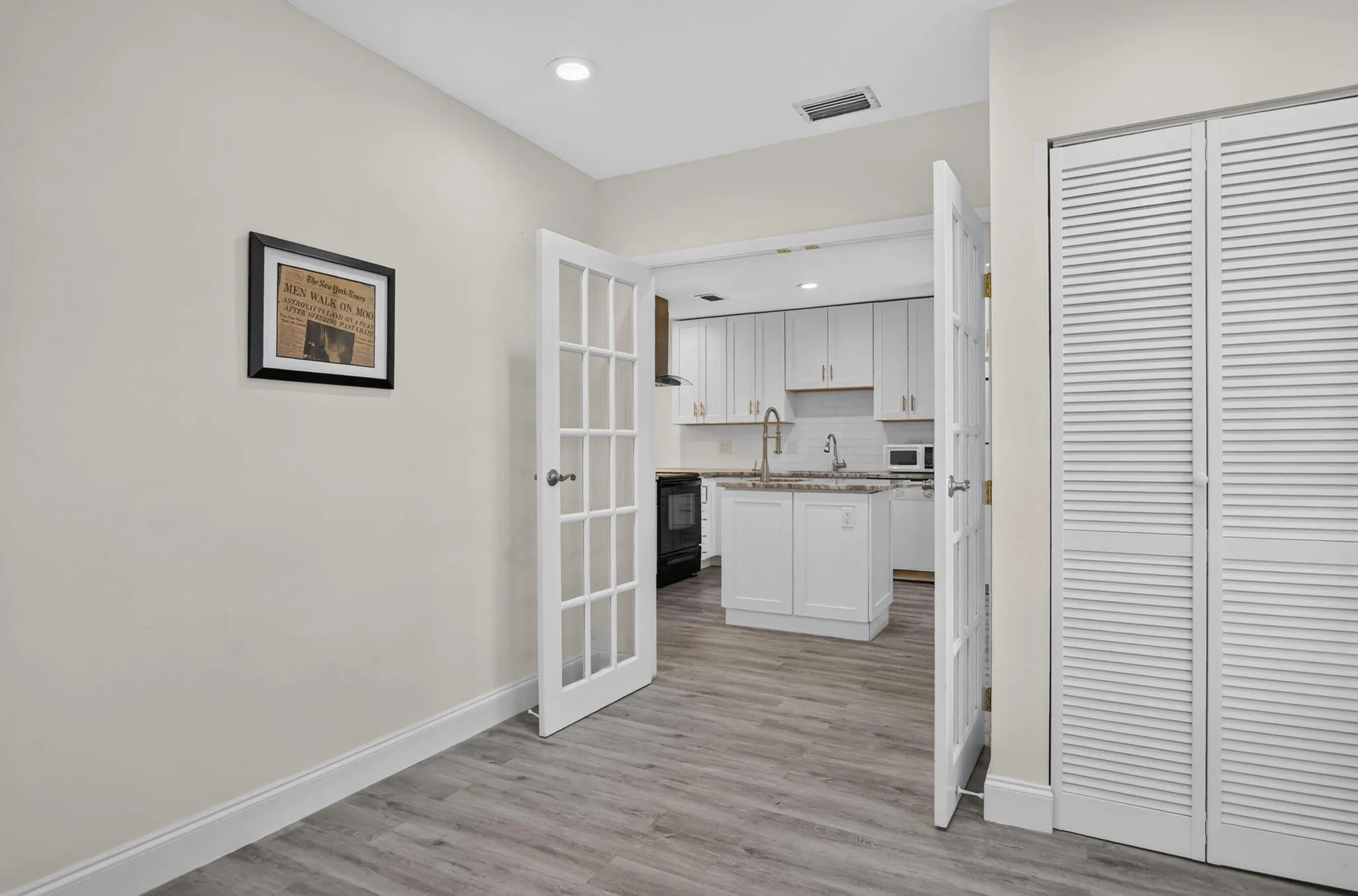 Den with Closet