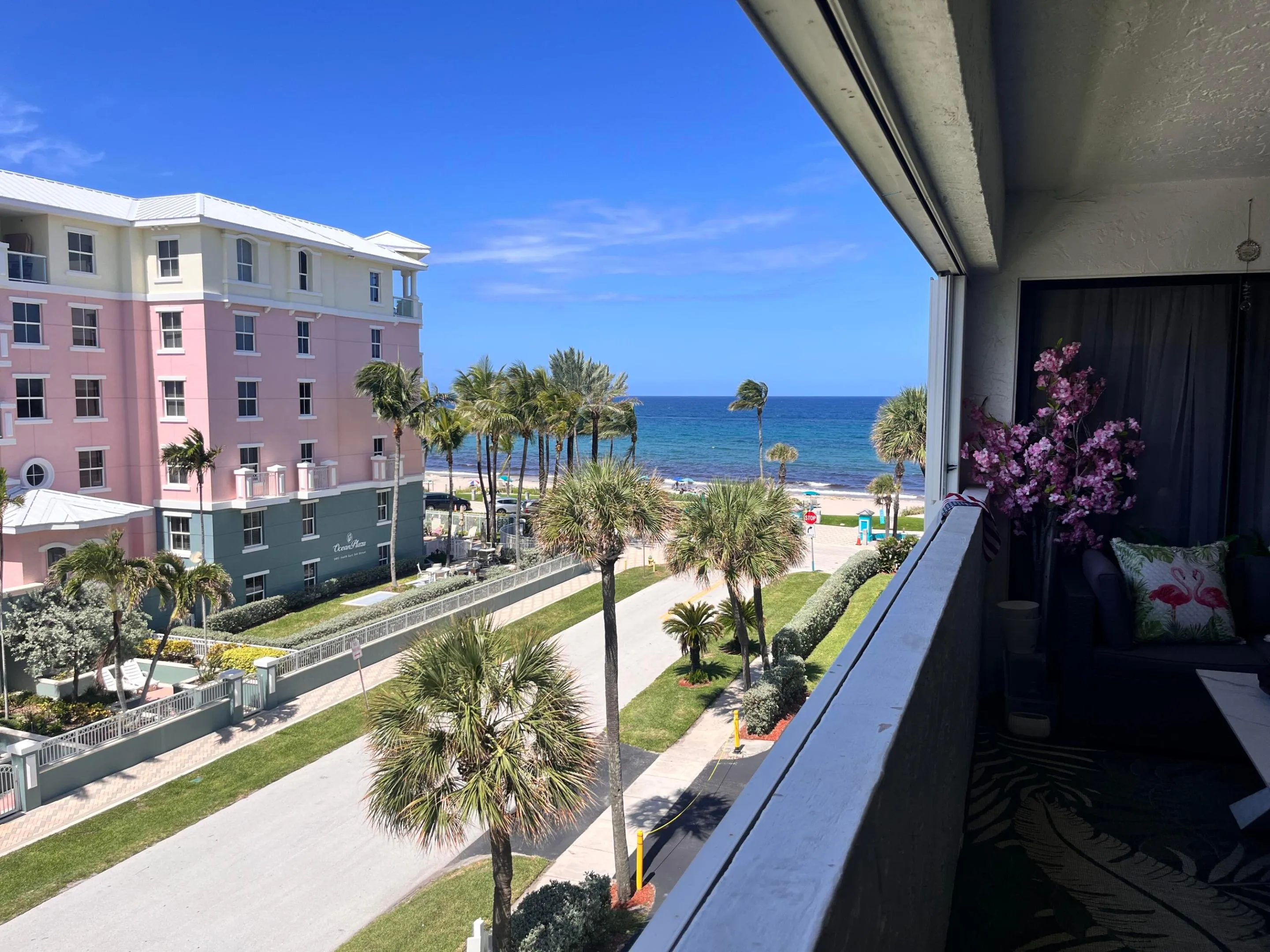 View from Balcony