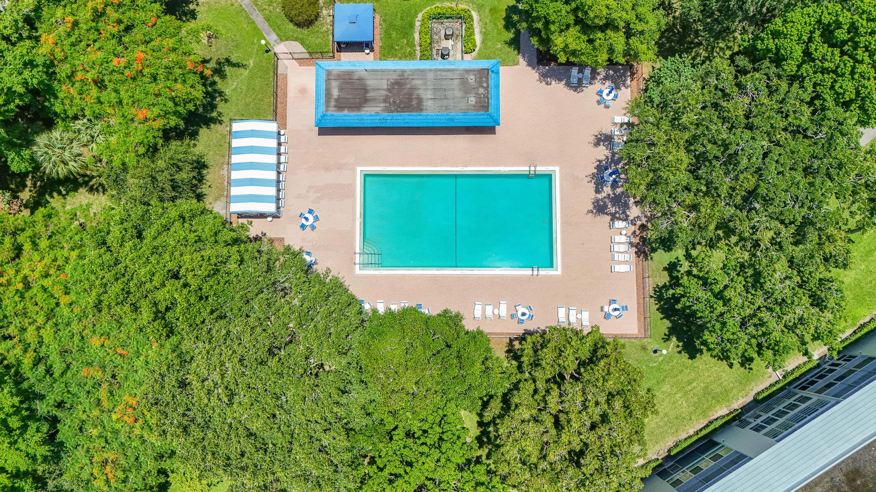 heated pool