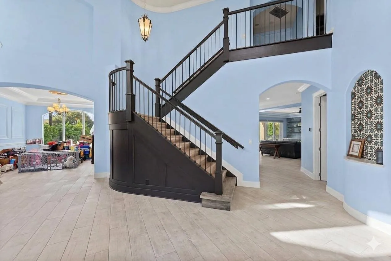AI Generated painted walls