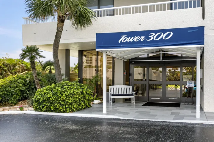 Building front entrance
