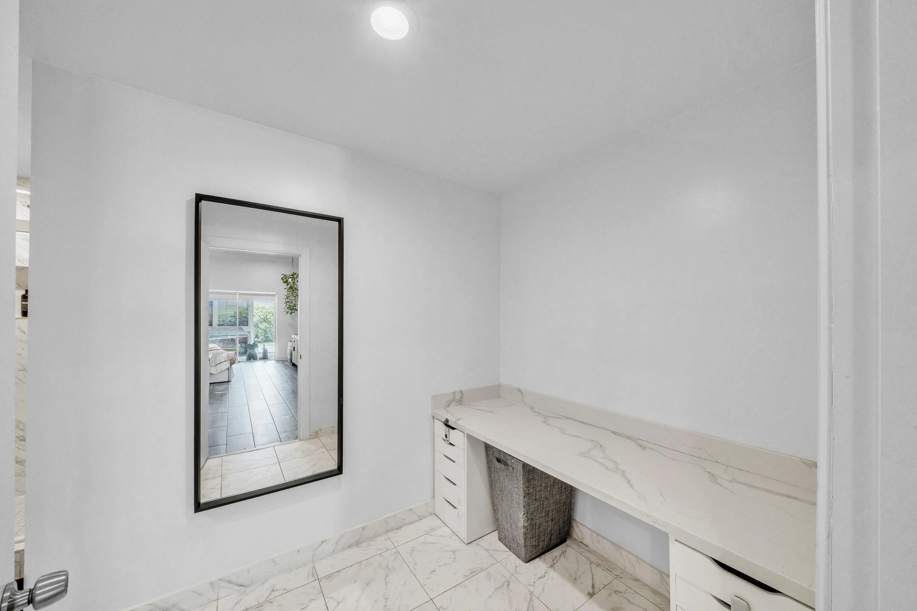 Primary Bathroom Dressing/ Vanity Area