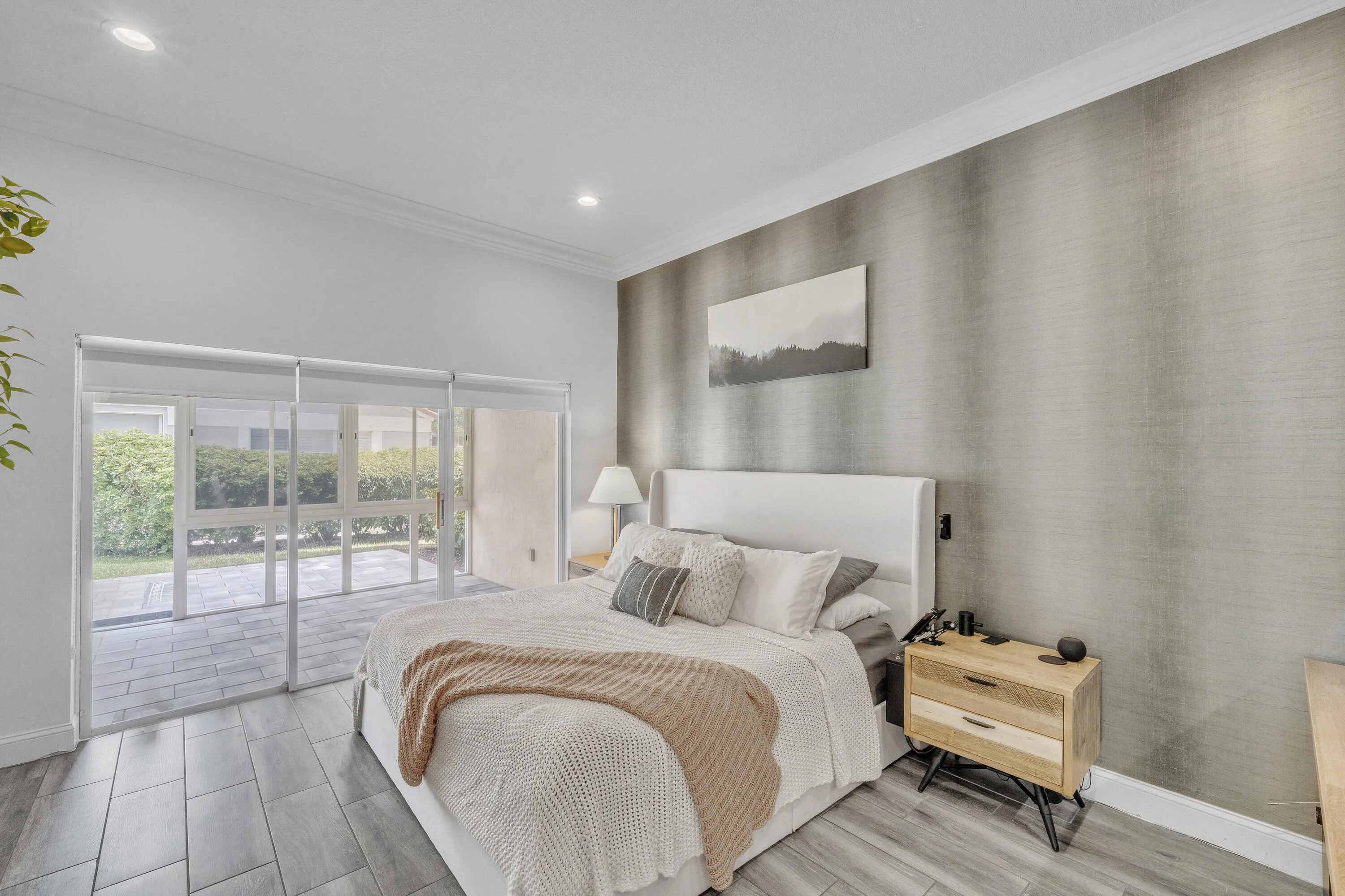 Primary Bedroom with Access to Outdoor Living Area