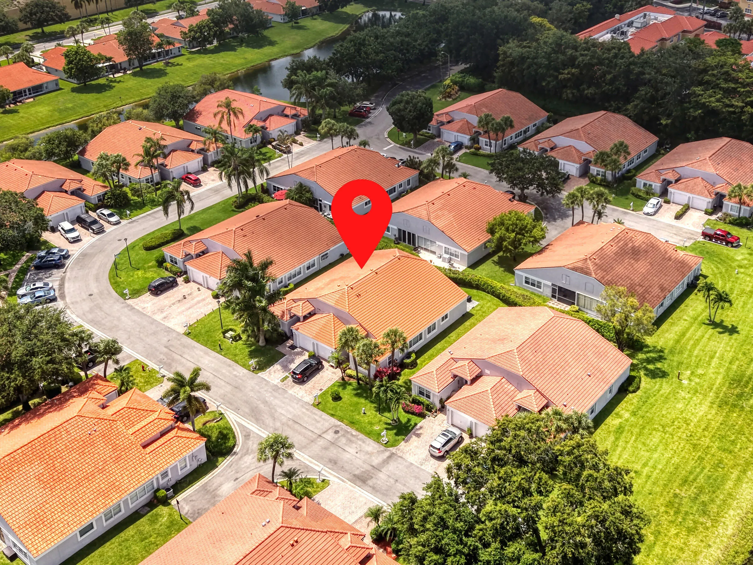 Aerial View of the Community Setting